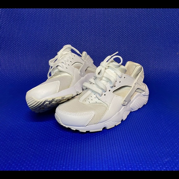 Nike Huarache Run “White Pure Platinum” (GS) - Picture 4 of 10